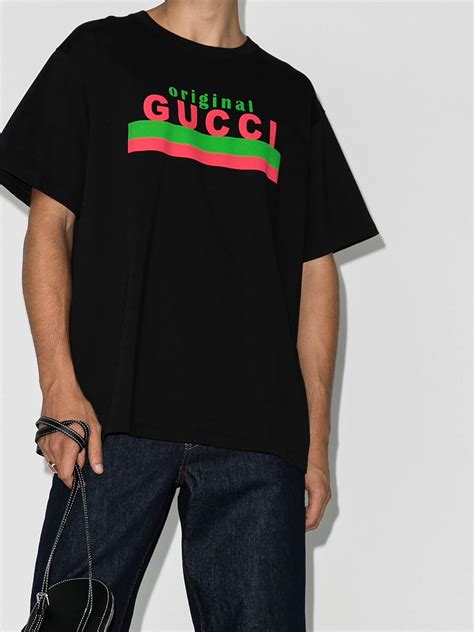 original gucci shirt|gucci symbol t shirt.